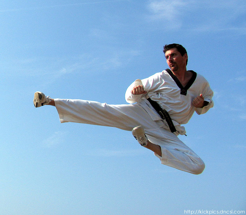 karate, flying kicks, tae kwon do, martial arts, loren avedon, film star, action star